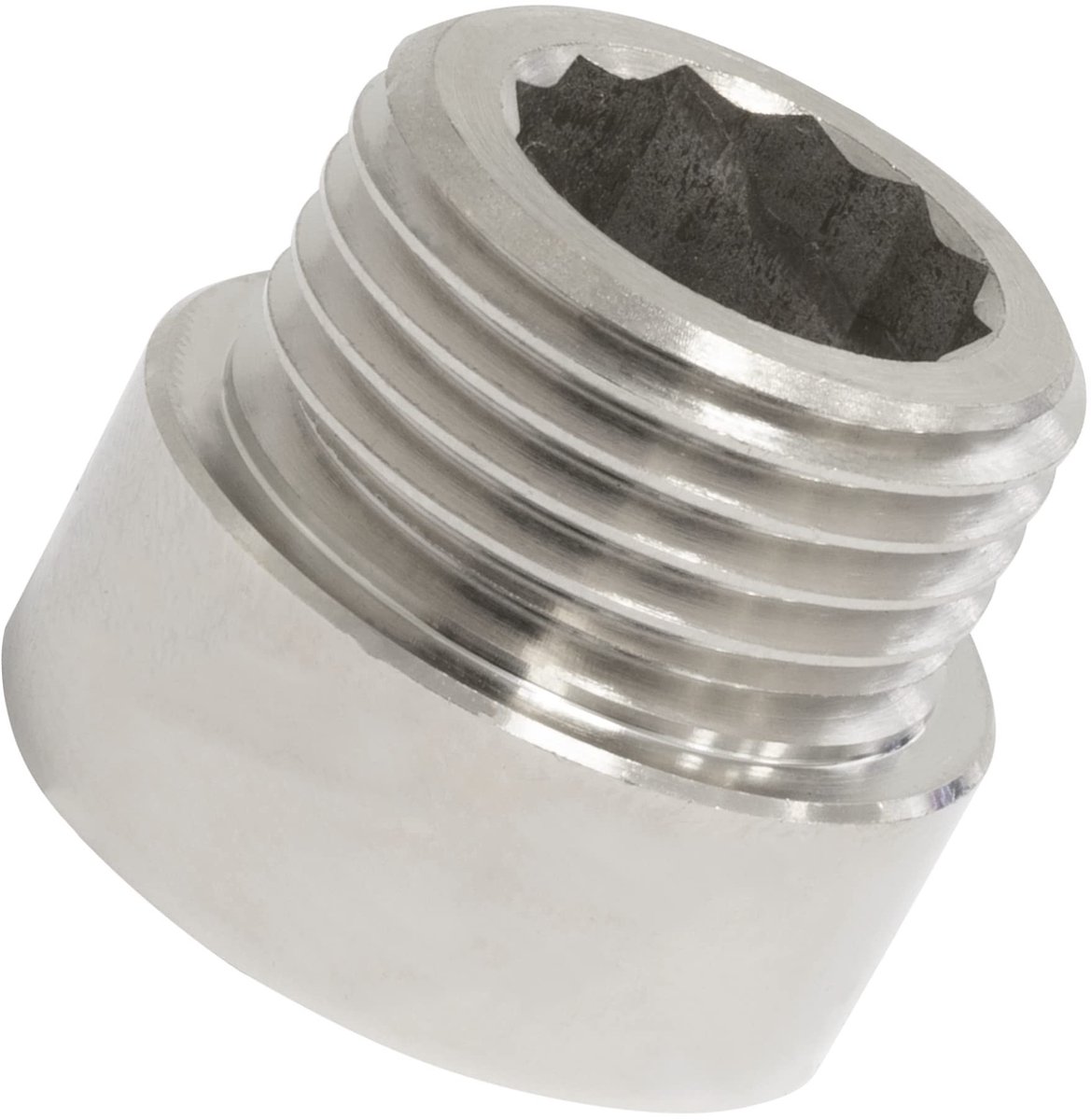 Solidchoice - Verlengstuk Schroefverbinder 1/2'' Vrouw/Vrouw 10mm van Metaal