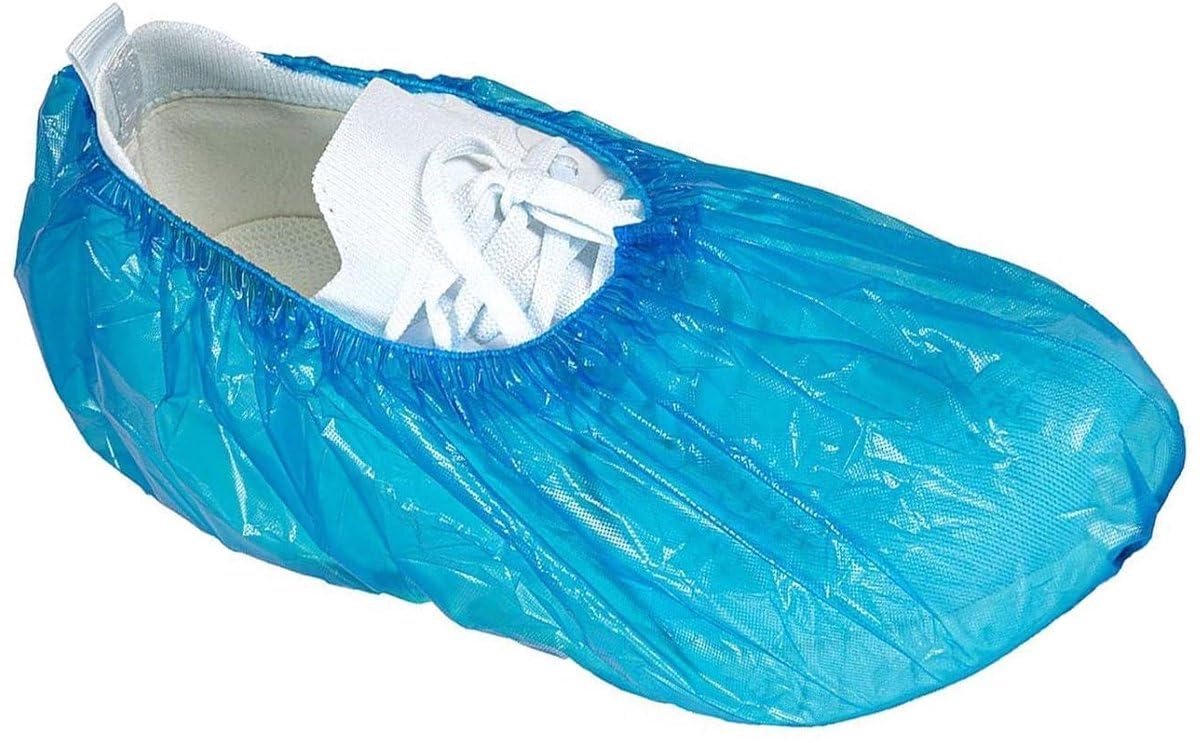 Okado CPE Schoenovertrekken – Blauw – 200 Stuks – 15 x 41 cm