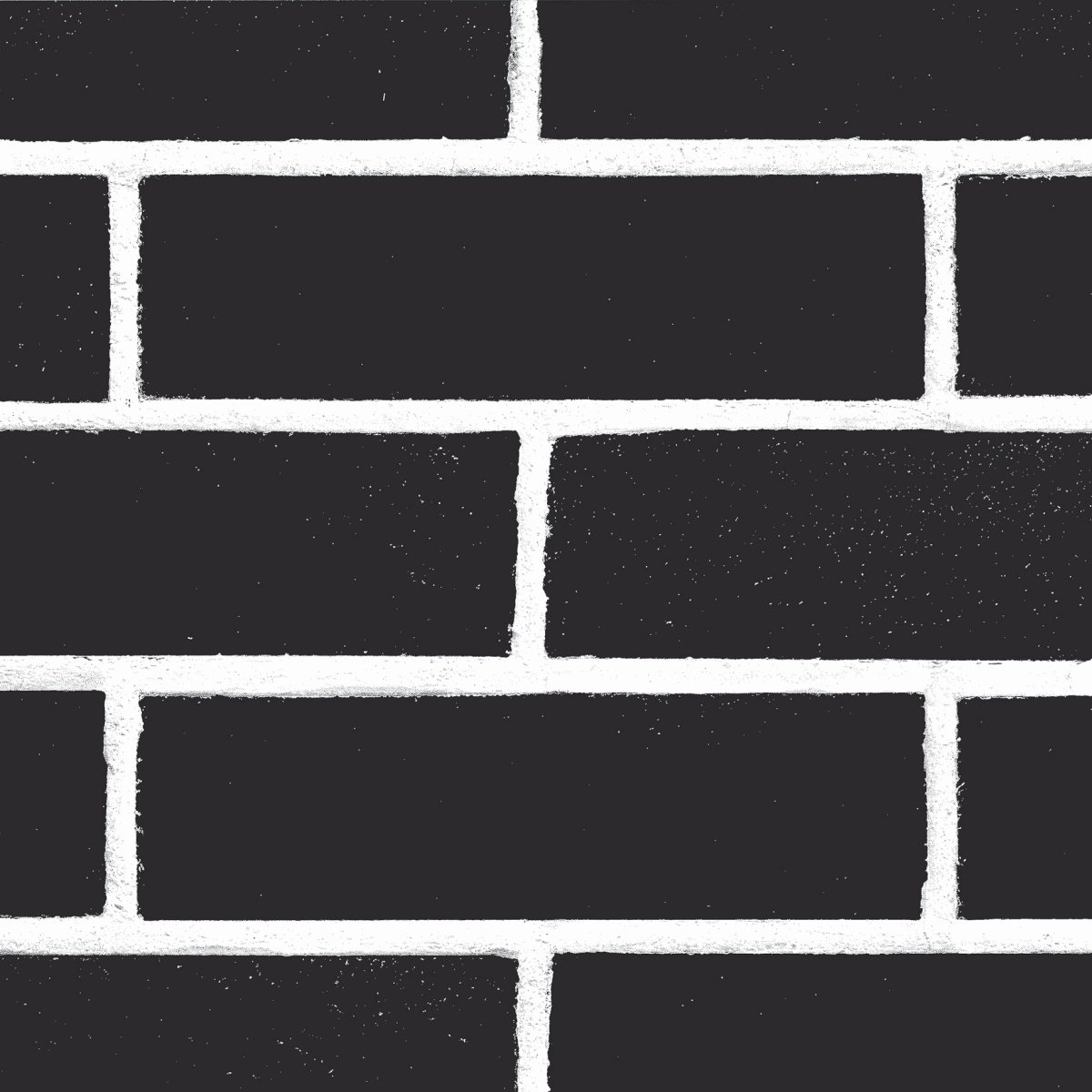 Brick Zelfklevende Folie Mini rol zwart 45cmx2mtr