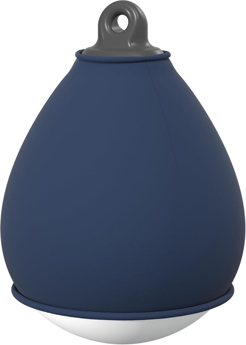 SnelShoppen - Hoge kwaliteit fender cover voor boot fenders (Ø 39-55 cm) in marineblauw - 1x fender sok voor optimale bescherming - bootaccessoires vo