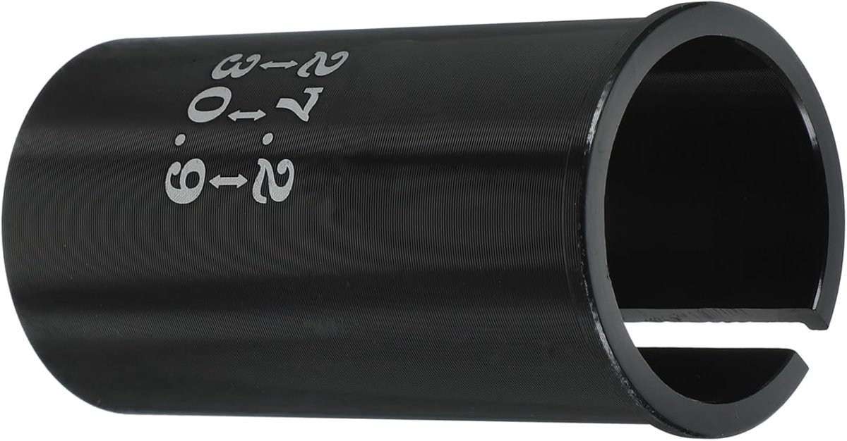 SnelShoppen - Aluminium Legering Fietszadelpost Adapter 27.2 naar 30.9, Universele Verlengring voor Mountainbike en Racefiets, Lichtgewicht en Duurzaa