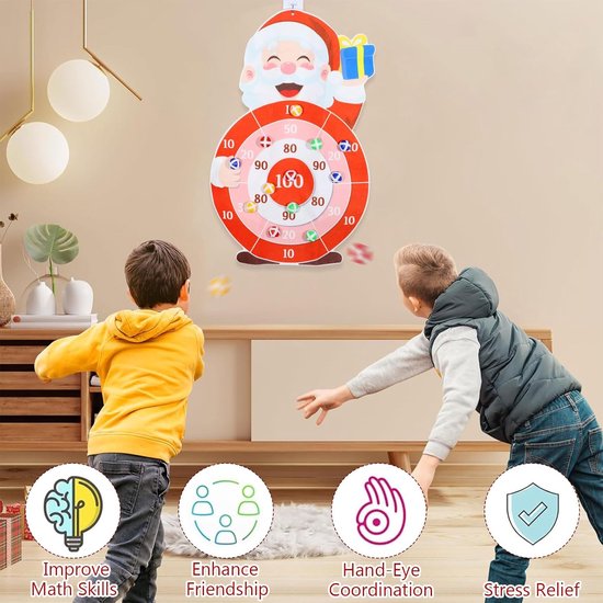 Feestelijk Kerst Dartbord Werpspel voor Plezier van Merkloos — afbeelding 3