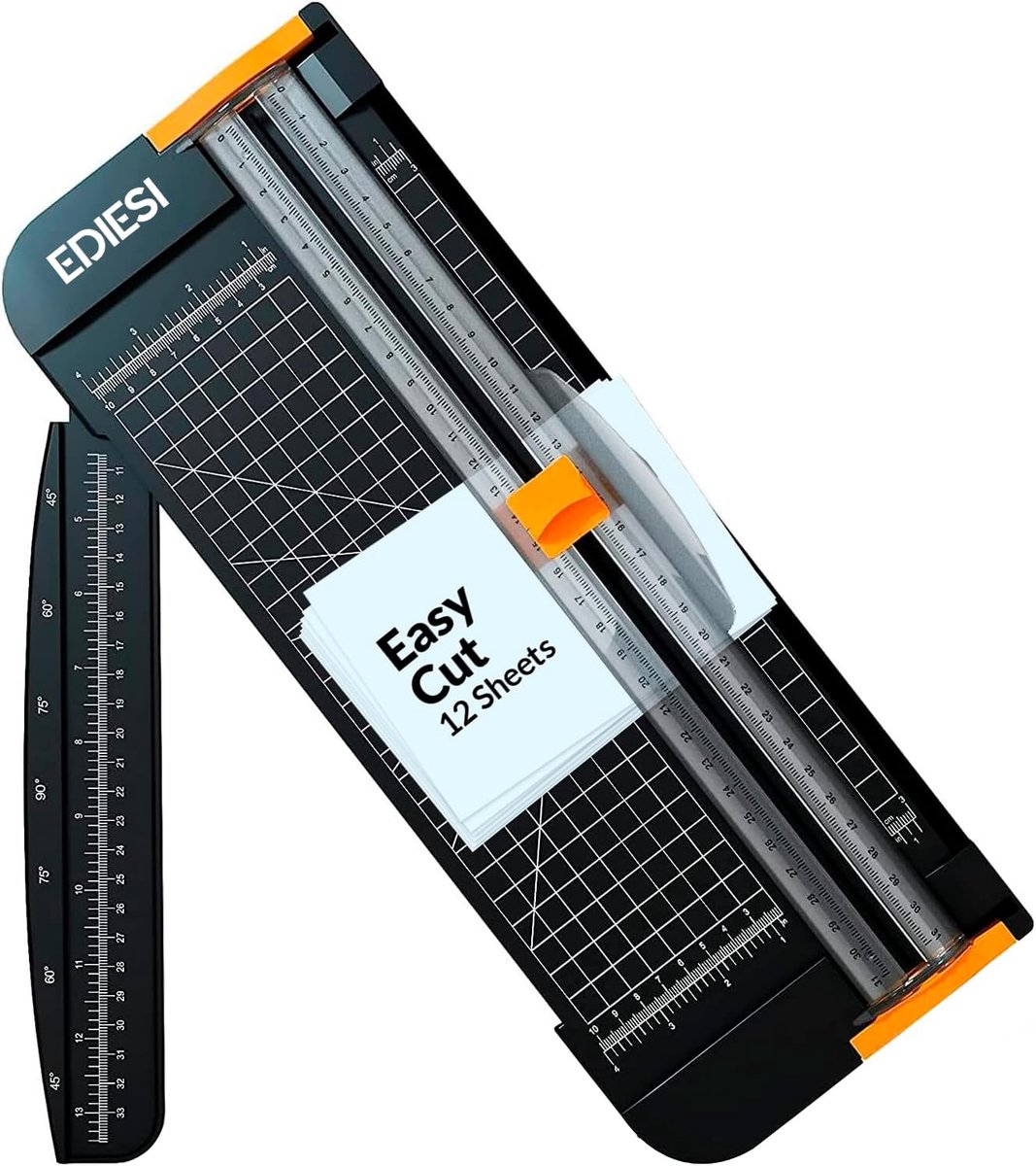 SnelShoppen - Professionele Paper Cutter A4 - Schaar Snijmachine met Hoge Precisie en Automatische Vergrendeling - Ideaal voor Papier, Foto's, Coupons