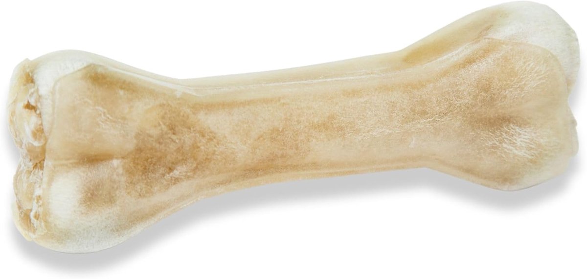 SnelShoppen - Sheep Bones voor Honden 17 cm - 5 Stuks - Natuurlijke Kauwringen van Rundvlees, Ondersteunt Schone Tanden en Gezonde Tandvlees, Zonder C