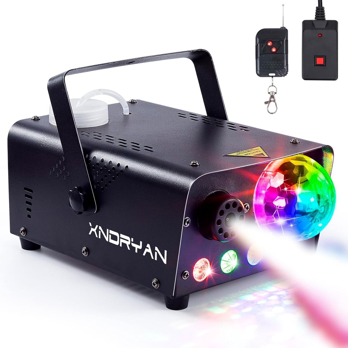 SnelShoppen - Fog Machine, Draagbare Rookmachine met Stroboscoopverlichting, 600W Nebelmachine voor Halloween, Kerst, Bruiloften en Feestjes