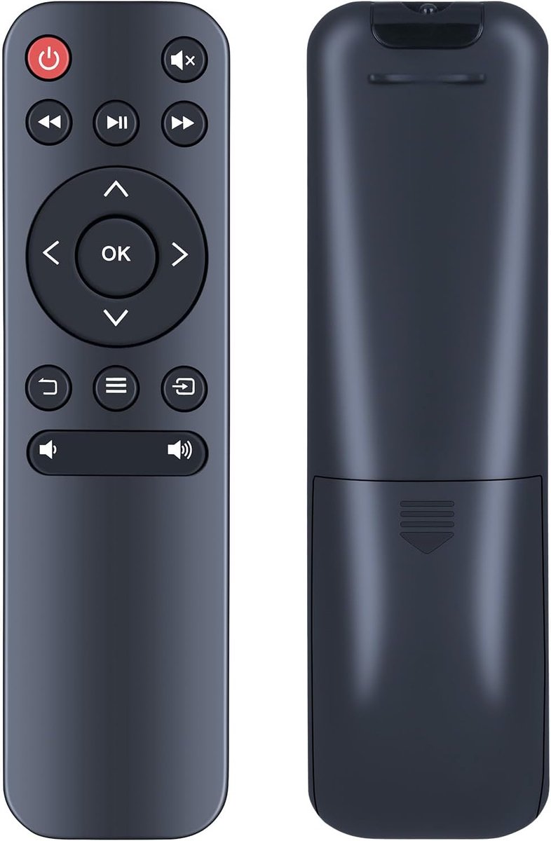 SnelShoppen - Vervangende Afstandsbediening voor 1080P Filmprojector - Compatibel met Mini Beamer en Projector - Ideaal voor Thuisbioscoop en Feestjes