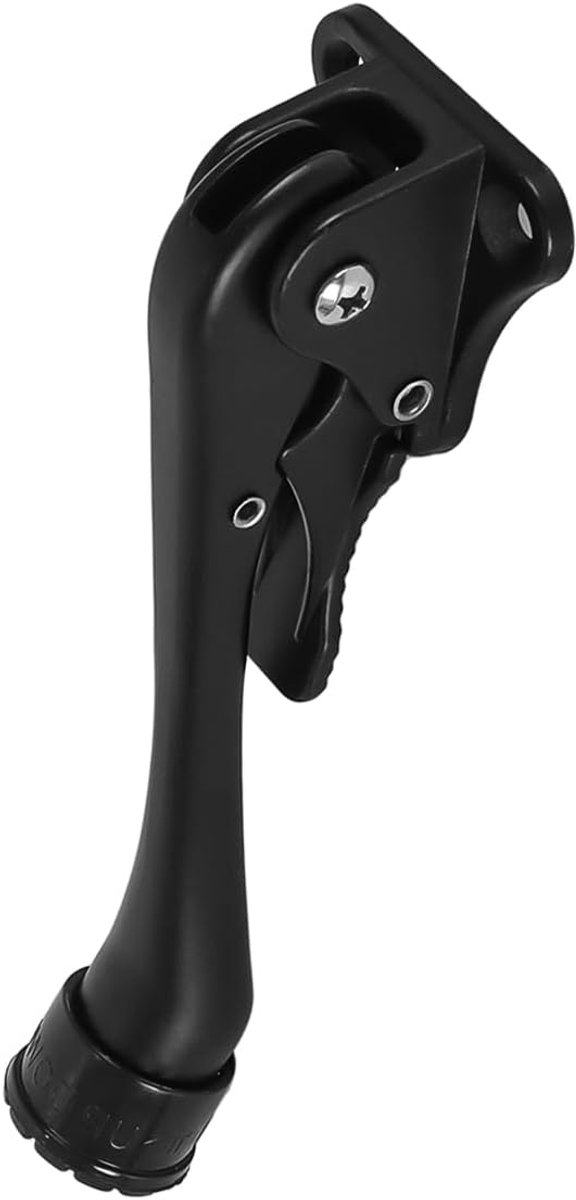 SnelShoppen - Foot Pedal Deurstopper, Zinklegering, Kickdown Deurvergrendeling met Rubberen Tip en Veer voor Buitenpoort, Tuin, Terras, Handenvrij Geb
