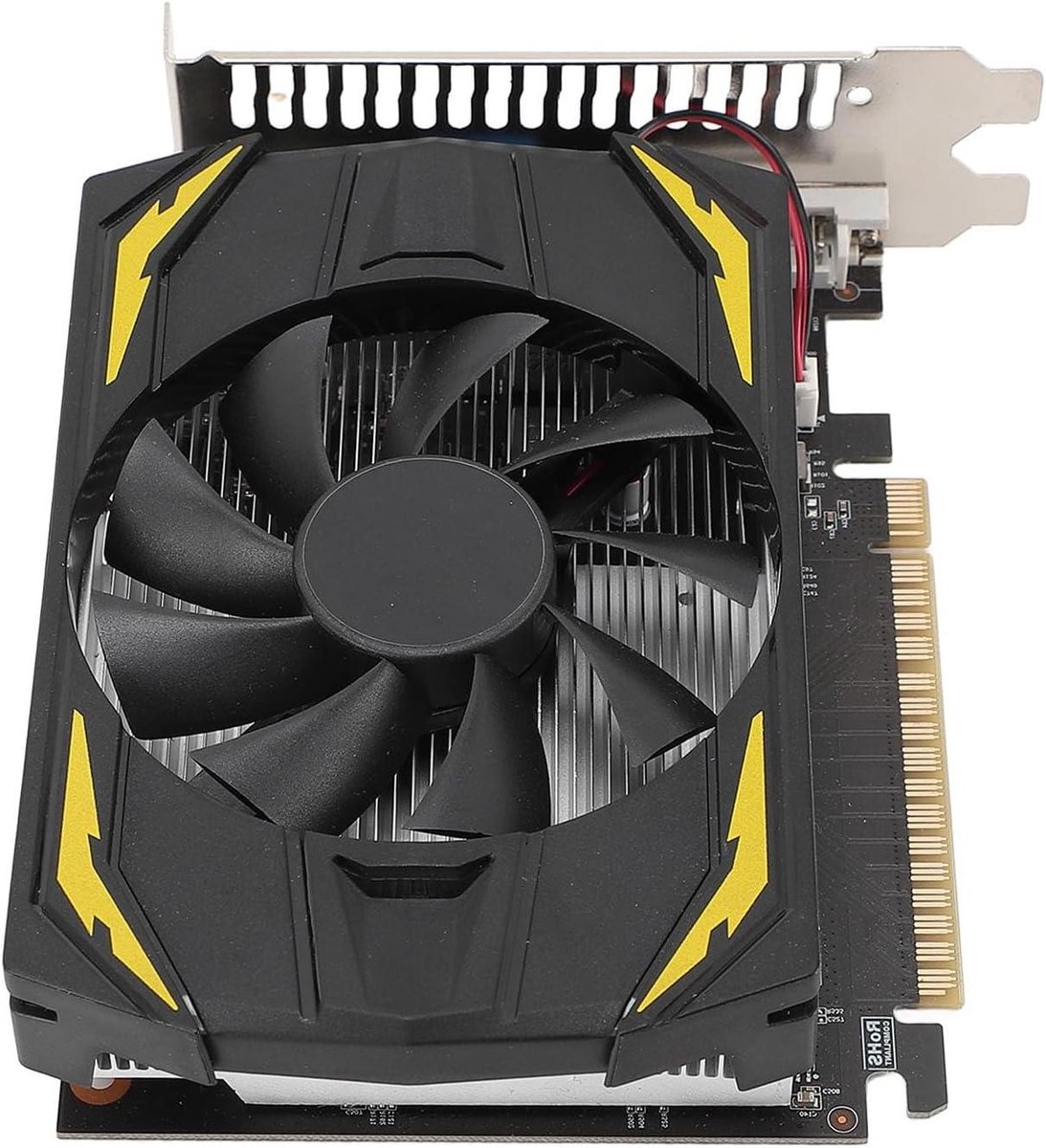 Grafische Kaart - Videokaart PC - Desktop Prestaties - DirectX 12 Ondersteuning - 4GB GDDR5 - Zwart