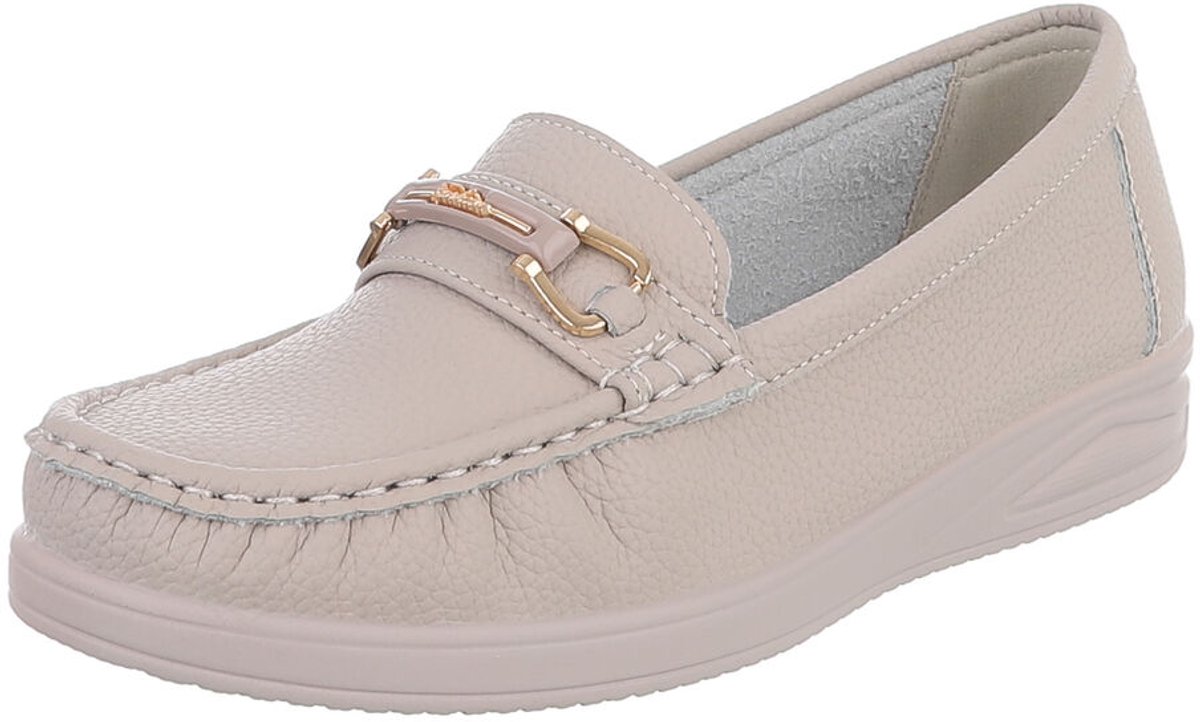 Instappers met detail - dames casual gebruik Mt:37