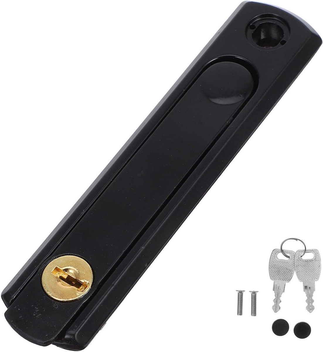 Raamslot - Raambeveiliging - Extra Beveiliging - Verzonken Handgreep - 13 cm - Zwart
