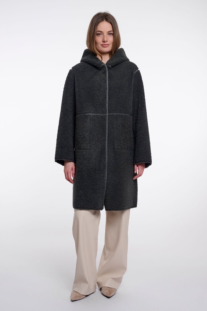Rino & Pelle Jassen - Ami coat - Urban teal
