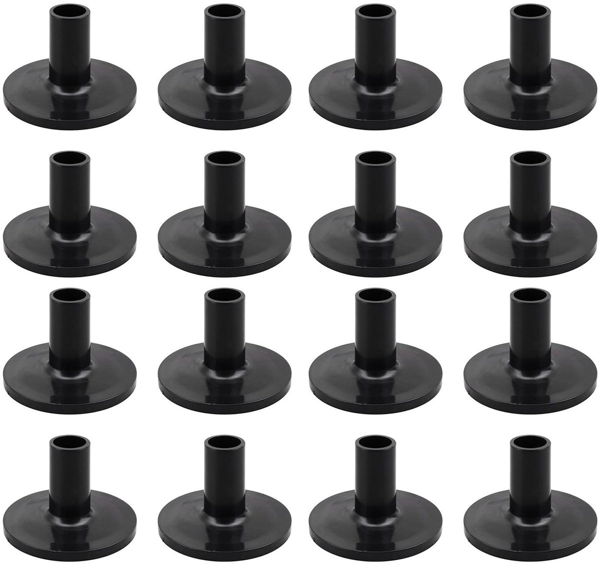 Dailygoods- Bekkenhoezen 16 Stuks - Trommelbekkenhouder - Kunststof - Vervanging voor Trommelbekkenstandaard - Effectieve Bescherming - Duurzaam Materiaal - Drumhoes