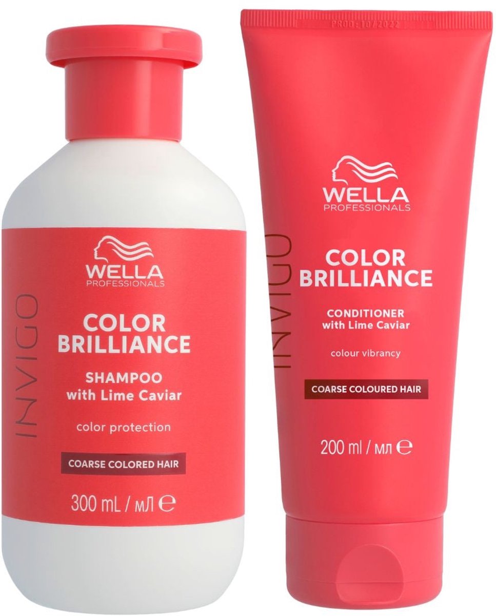 Wella - Invigo Color Brilliance Set Coarse - 300+200ml