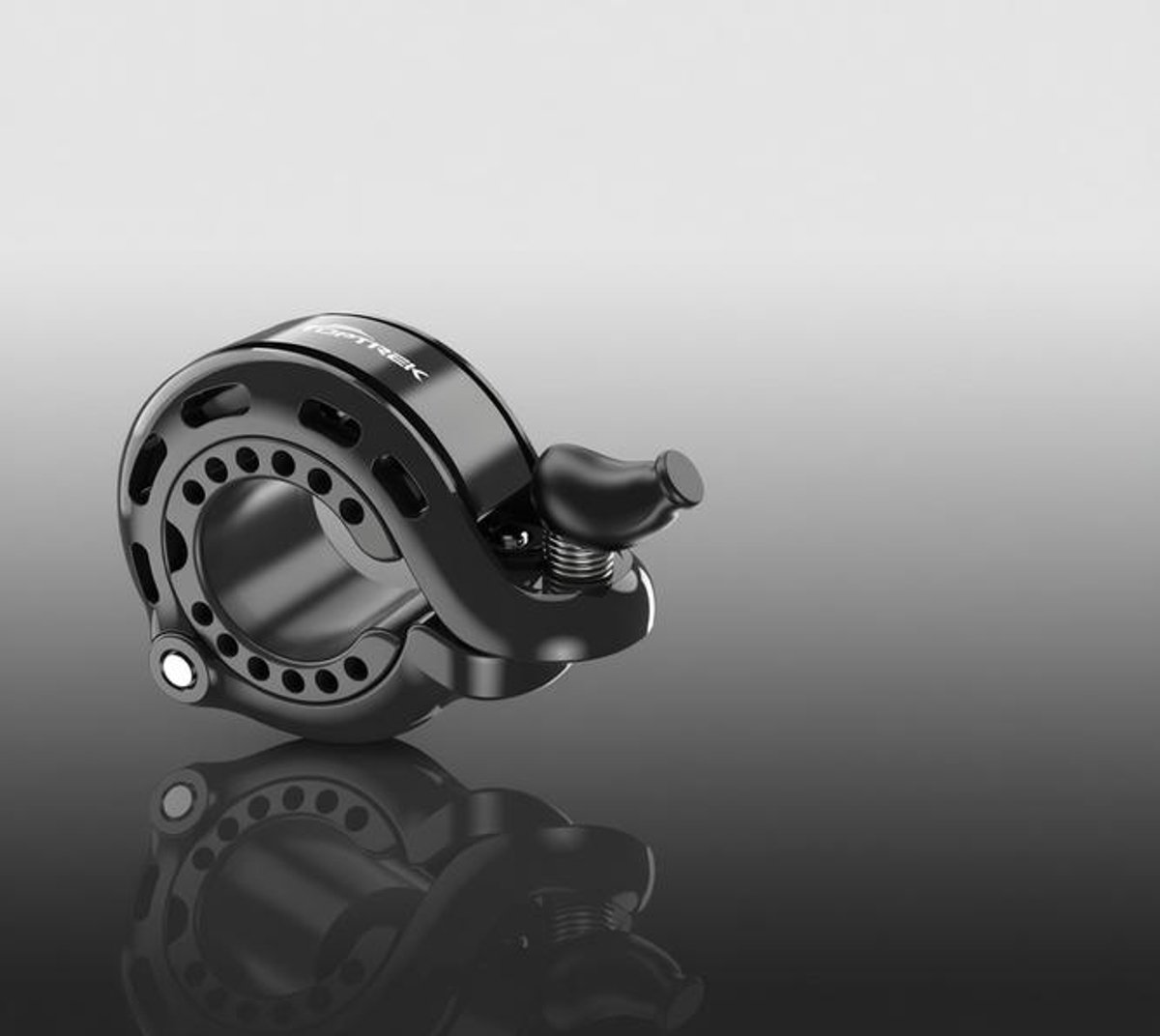 Fietsbel voor MTB, racefiets en e-bike - Luide 110 dB aluminium bel - Universele pasvorm 22,2-31,8 mm stuur - Waterdicht