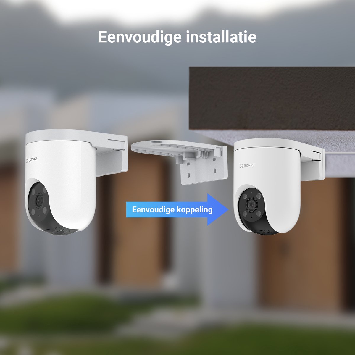 EZVIZ H8C Pro IP-bewakingscamera 4K Ultra HD met Nachtzicht - afbeelding 2