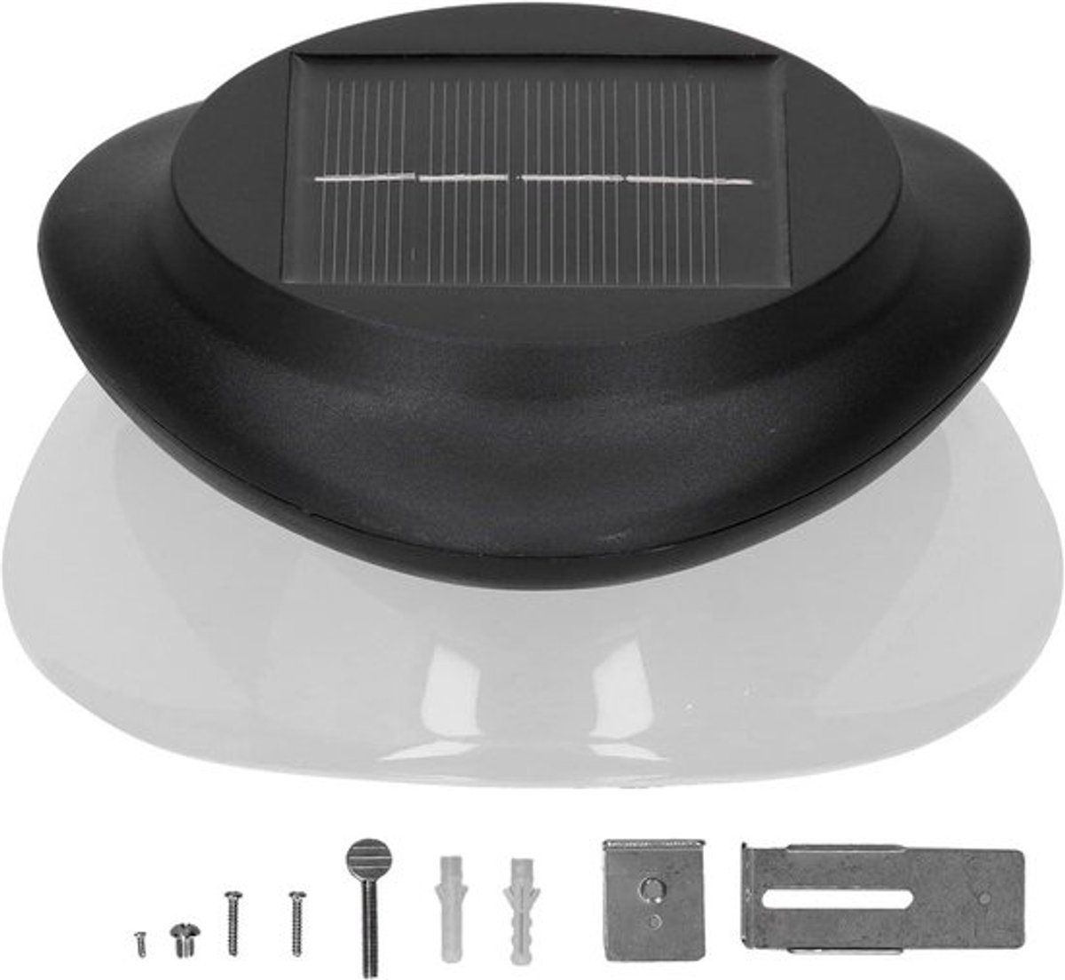 - Zonne-omheining - Zonnesensorlichten - Waterdicht - Draadloos - Zonne-beveiligingslichten - Tuinhek Voordeur Achtertuin Garagedek - Wit Licht IP55 6500K 9LEDs - Geschikt voor Buiten - Wit Kleur of model