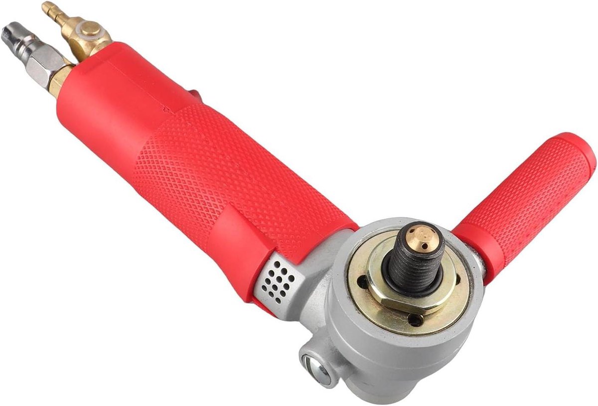 Pneumatische Watermolen - Luchtschuurmachine Polijstmachine - Steen Polijsten - Watergekoeld Slijpen - 4 Inch - Rood