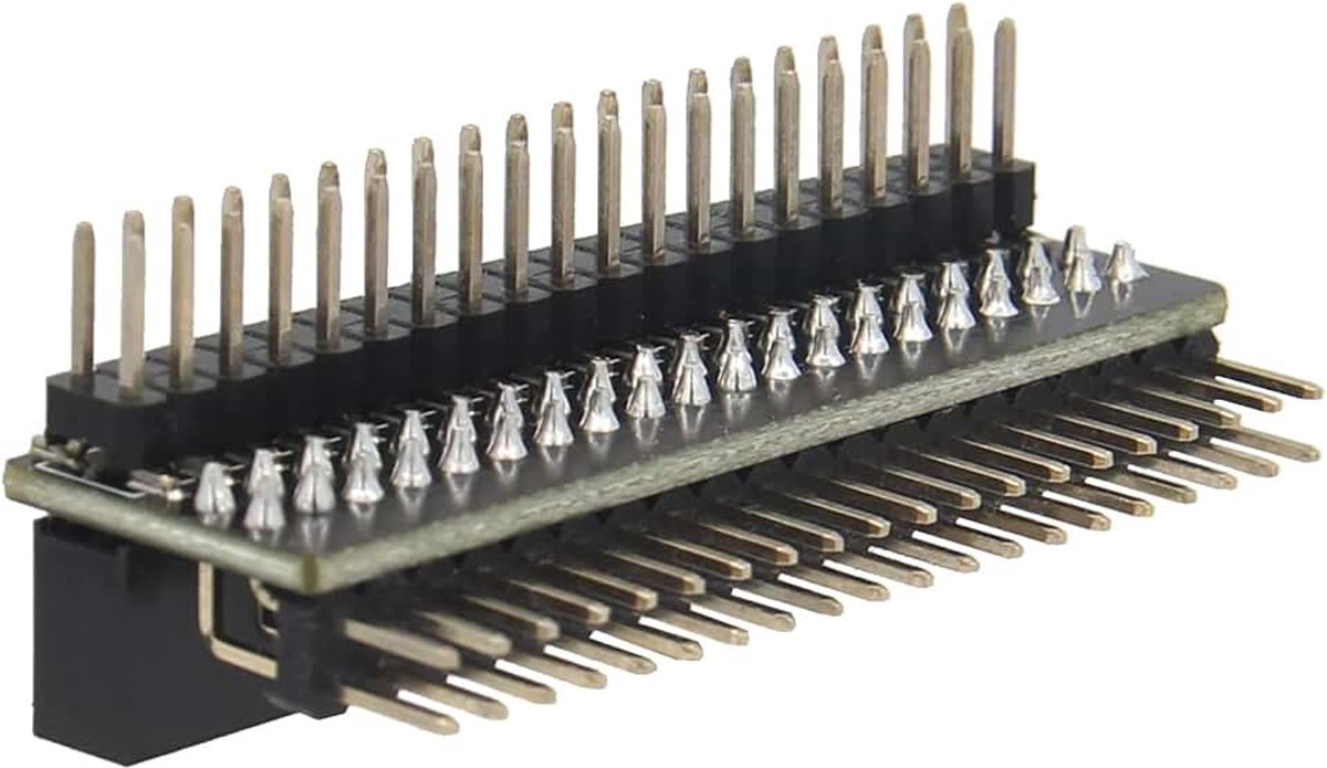 G341 Raspberry Pi GPIO Extension Header, 1-to-2 40Pin Edge Adapter | for RPi 5 / 4B / 3B+ / 3B / Zero W/Zero