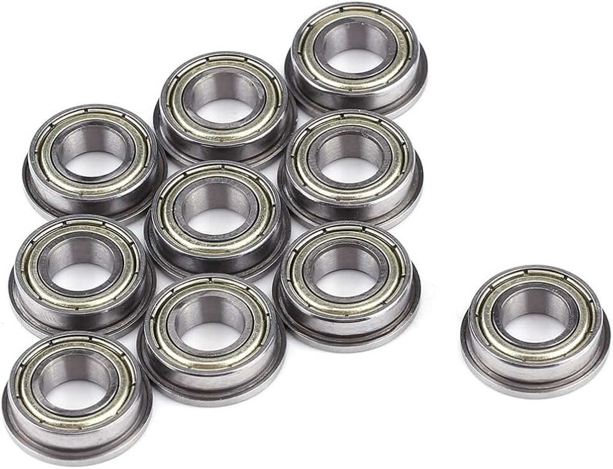 Lagers 10 Stuks F688Zz Metaal Staal Dubbele Flenskogellagers 8165 Mm voor Motor 6 Mm Kogellager