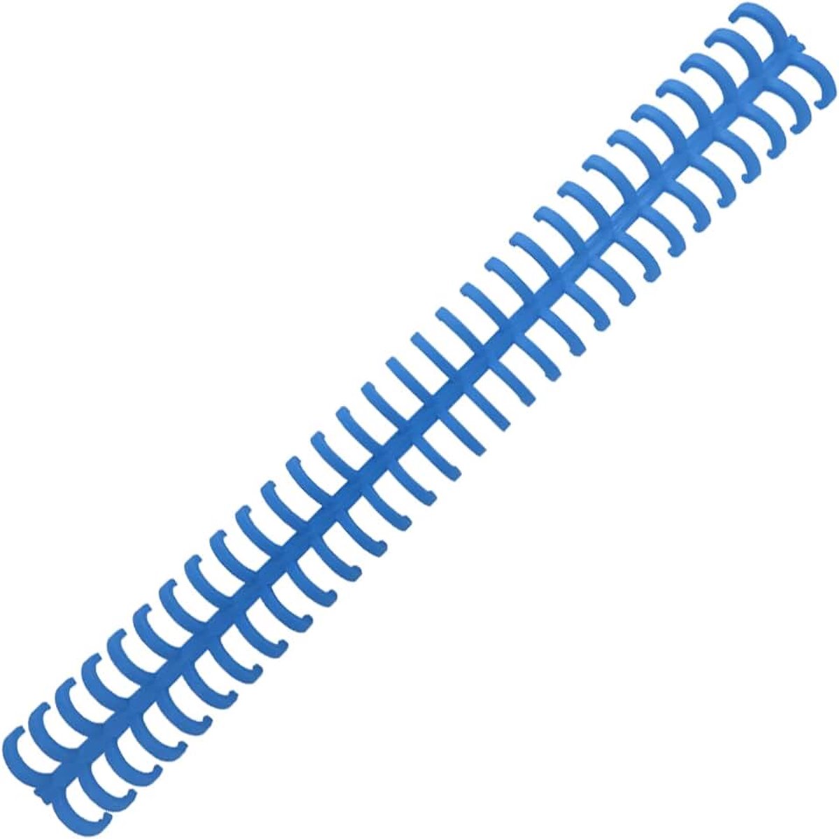 Click Inbindstekels, Bindt maximaal 75 vellen, 12mm, 34-ring, Blauw, Pakket van 30