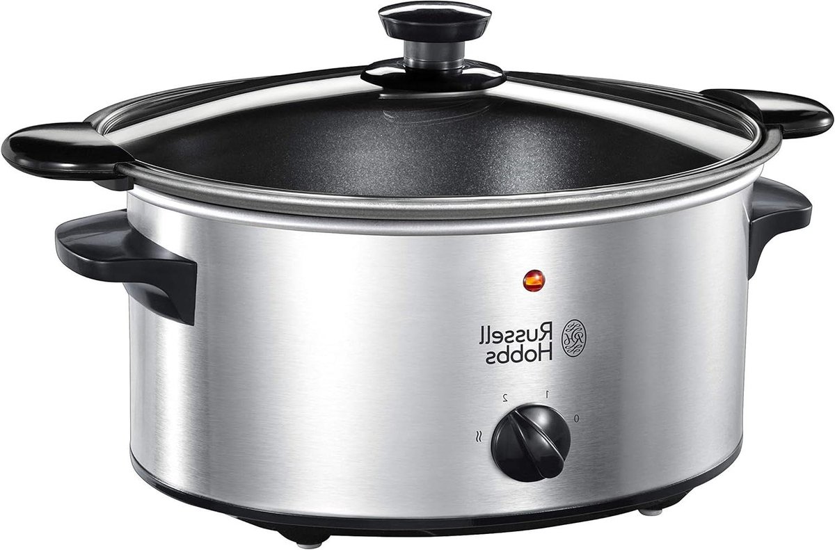 Slowcooker 3,5L voor 4 porties - Perfect voor Vlees, Vis en Groenten