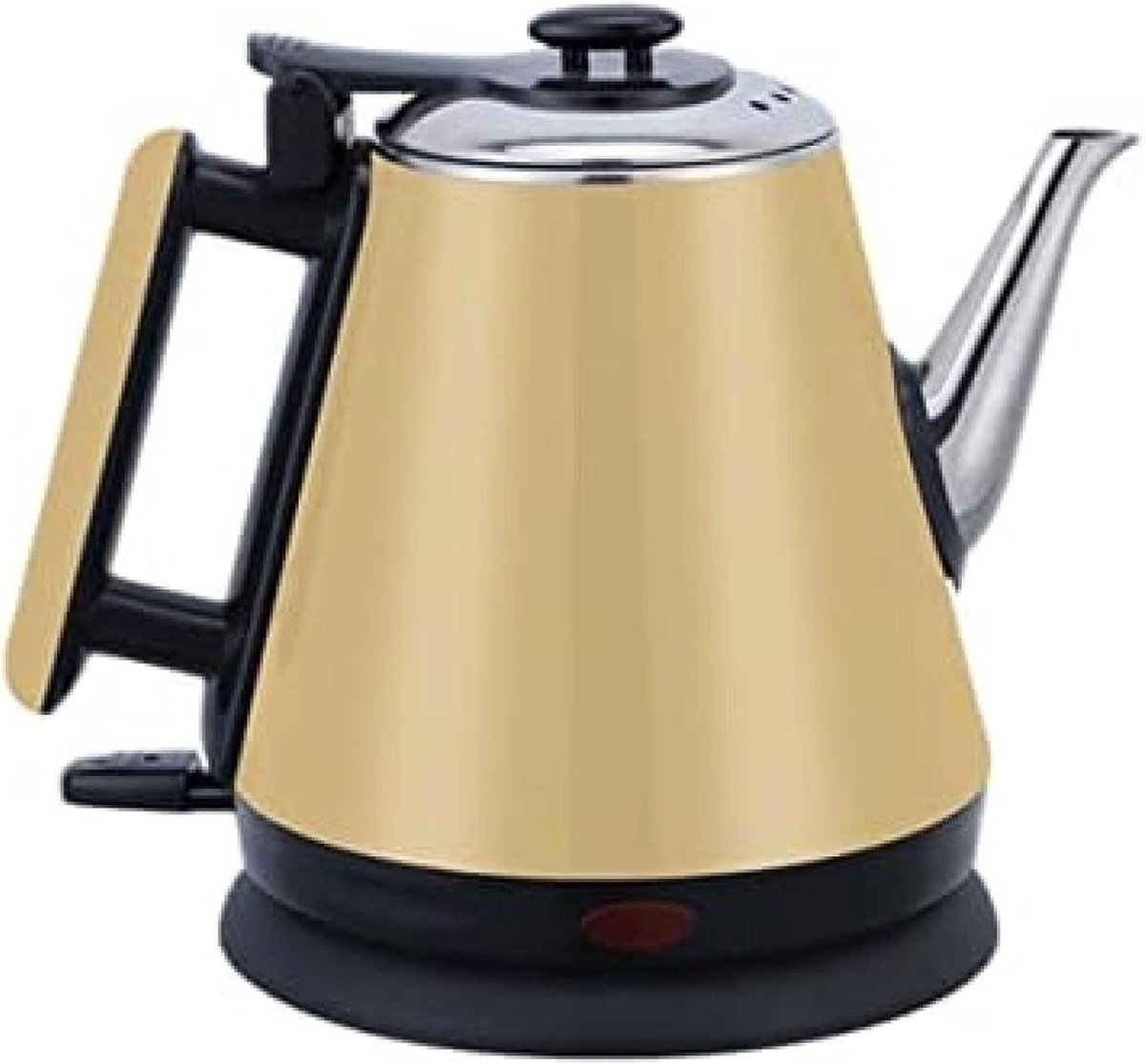 Roestvrijstalen Waterkoker - Snelkokend Apparaat - Koffie en Thee - Dubbelwandig Cool Touch - 12 Liter - Goud