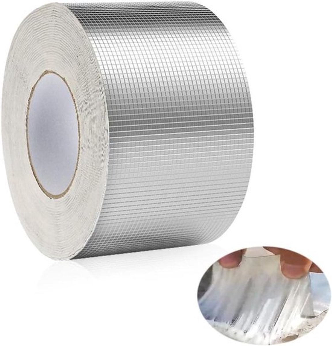 Butyl plakband zilver aluminiumfolie tape afdichtingstape waterdichte reparatieband pantsertape sterke kwaliteit dik butylrubber afdichtingstape