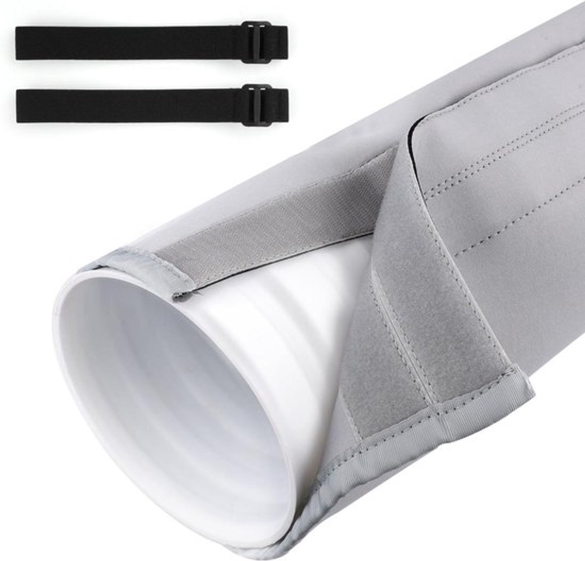 Draagbare slangduct-afdekhoes voor uitlaatslangen - Isolatiehoes - Ventilatie - Hittebestendig - Thuis - Kantoor.
