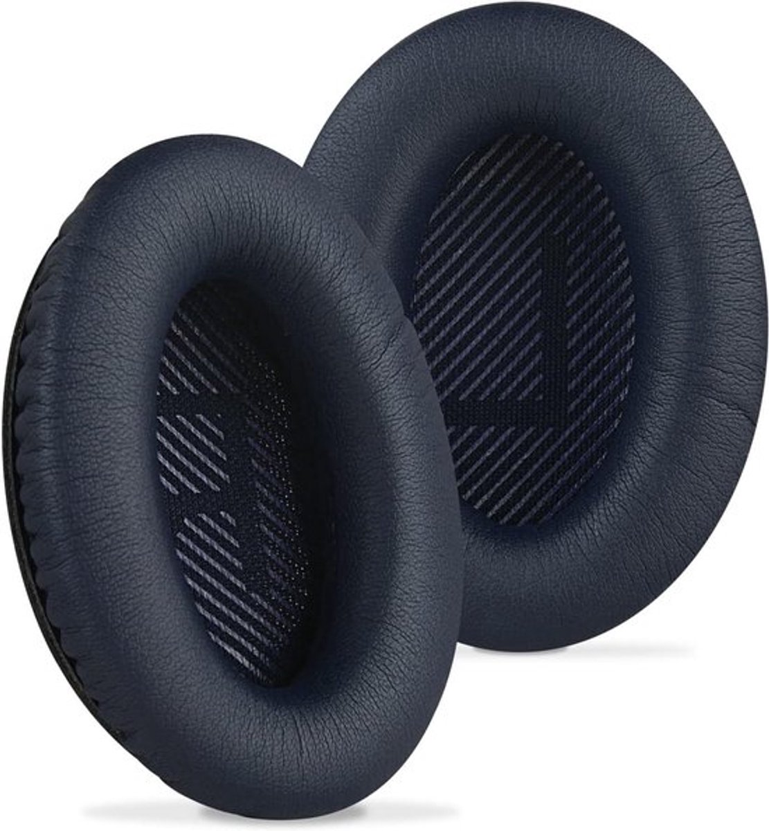 - Hoofdtelefoon Oorkussens - Vervangingsset - Eiwit Leder - Comfortabel - Geluidsisolatie - Geschikt voor Verschillende Modellen - Zwart Oorkussens voor Draadloze Hoofdtelefoon, Hoofdtelefoon Oorkussens (Zwart)