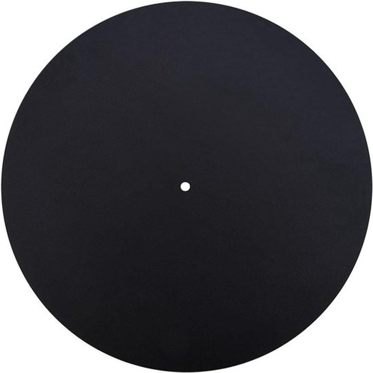 Platenblok voor LP's - Antistatisch en Echt Leer - Zacht, Mat Slipmat - Draaitafel Accessoire