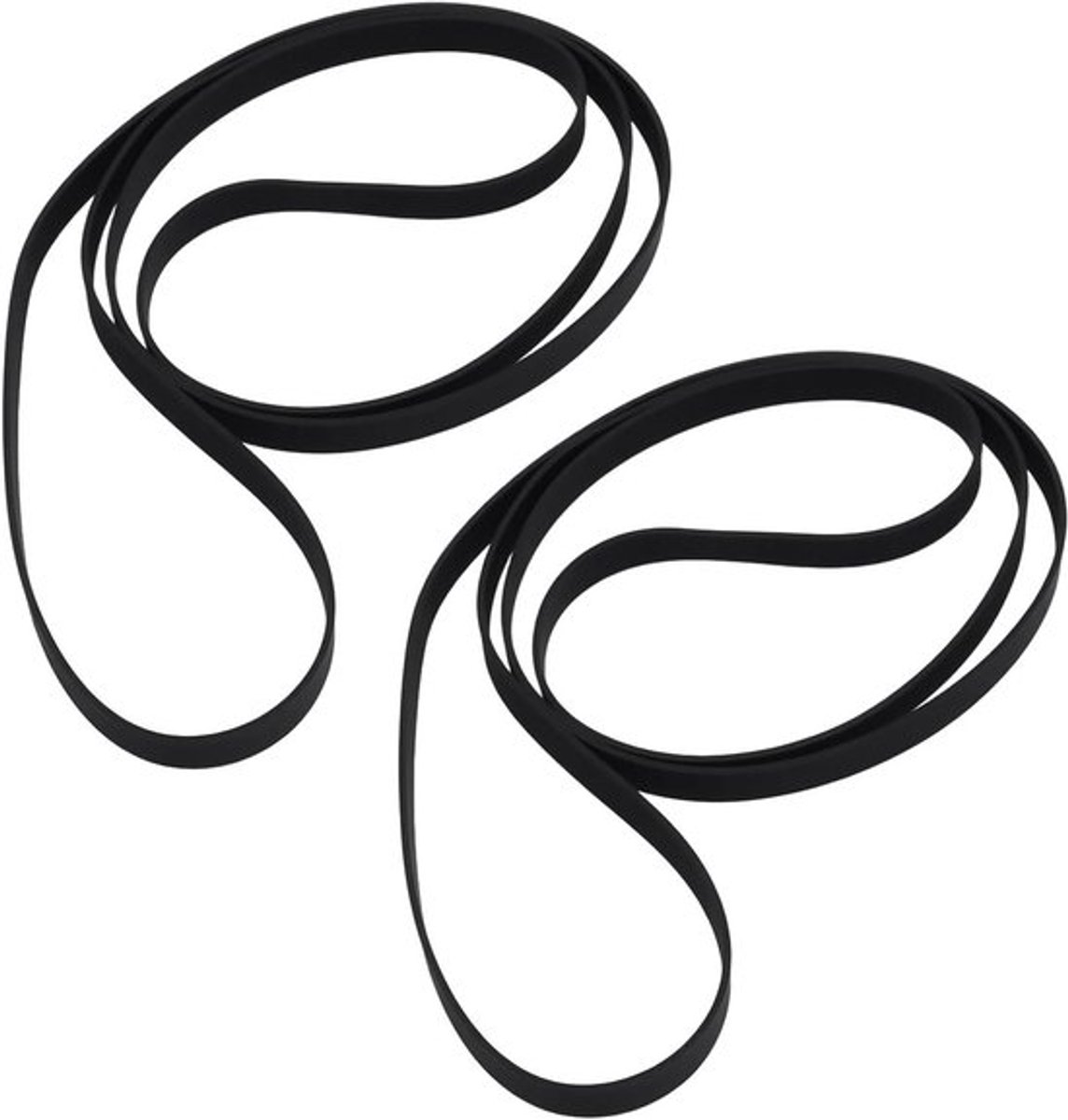 - Recorder Draaitafel Drive Riem - Breedte 5mm - Omtrek 545mm - Compatibel met meeste Disc Draaitafel Platenspelers - Geschikt voor 21.5" tot 24.5" disc draaitafel - 2 stks