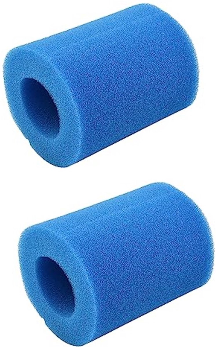 Zwembad Filter Spons - Herbruikbare en Wasbare Schuimfilters voor Type II (2 Stuks)