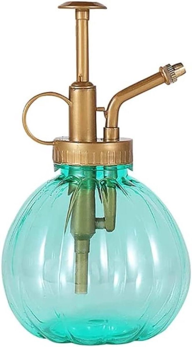 Gieter met Sproeier - Planten Gieter - Kamerplanten Verzorgen - Vintage Stijl Decor - 350 ml - Groen