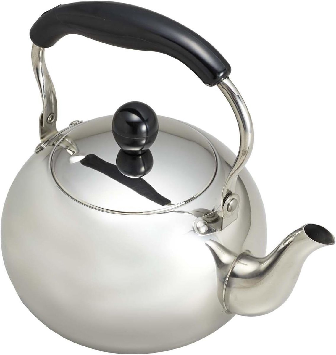 Roestvrijstalen Ketel - Waterketel - Thee Zetten - Klassieke Stijl - 1.5 Liter - Zilver