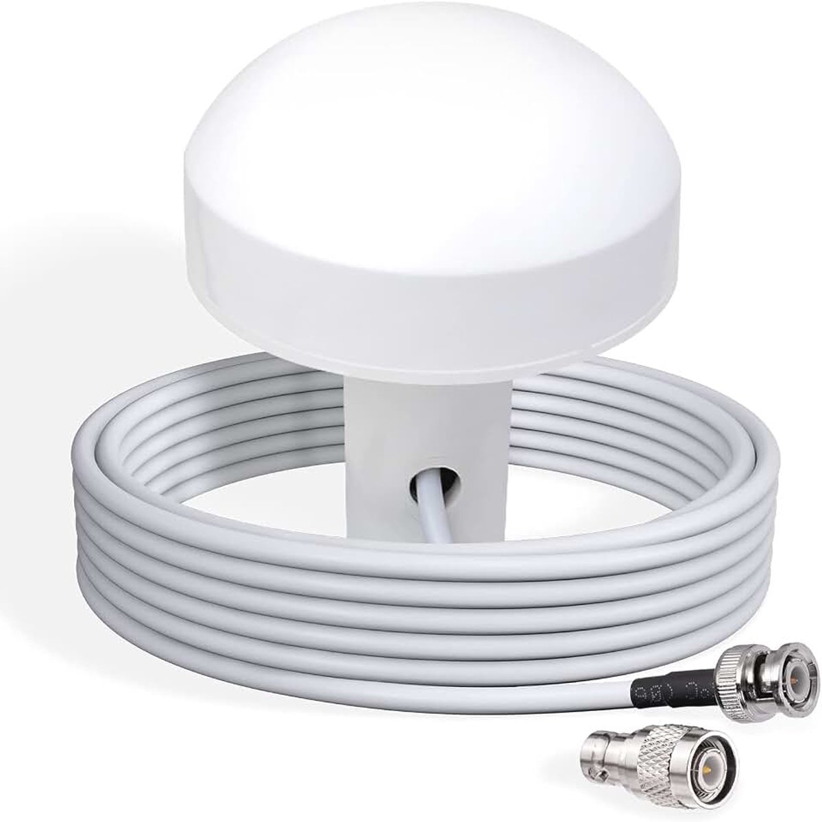 GPS-antenne, boot, marine, extern, GPS-navigatiesysteem, waterdicht, 5 m kabel, compatibel met Garmin GPSMAP Map NavTalk StreetPilot Furuno Trimble GPS Modem Ontvanger Eenheid Transducer Sonor