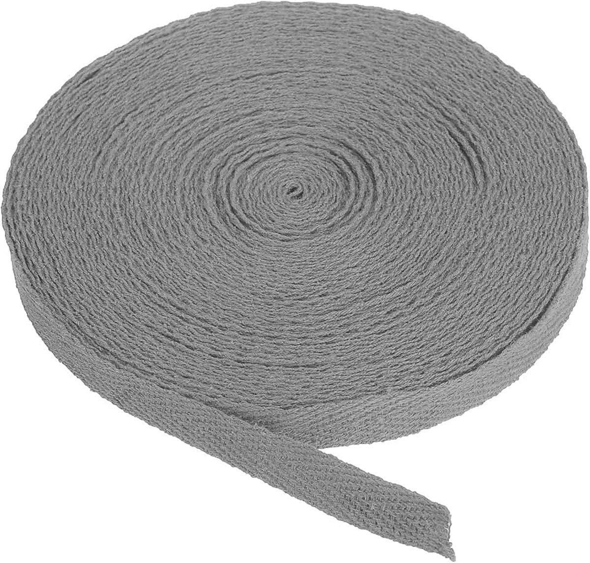 Katoen Twill Tape 3/8 Inch 10Yards Katoen Lint Bias Binding Tape Visgraat Tape Voor Naaien Binding Gift Wrapping Craft DIY Donkergrijs