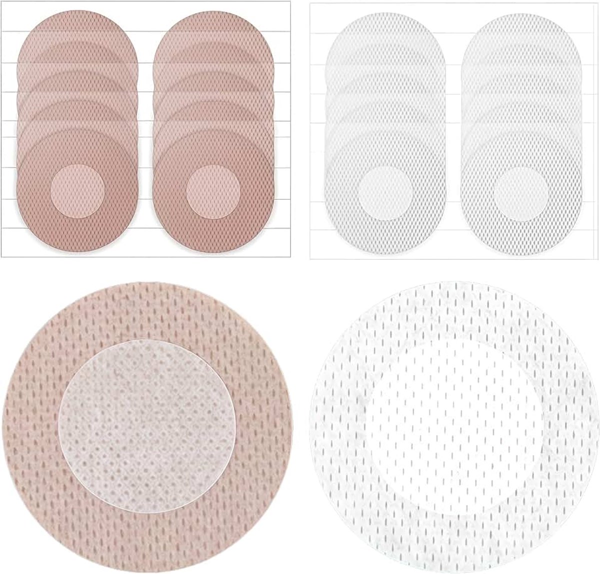 Nippelpads voor Mannen, Tepelpleisters, Borstwartsbescherming, Nipple Covers, Tepelpads, 100 Stuks (50 Paar) voor Sport en Hardlopen