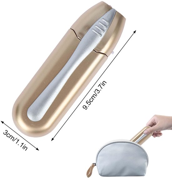 3 stuks brillenborstels, draagbare lensreiniger, mini-glazen, zachte borstel-reinigingsclip, reinigingsborstel van koolstofmicrovezel, voor brillen voor brillen en zonnebrillen — afbeelding 2