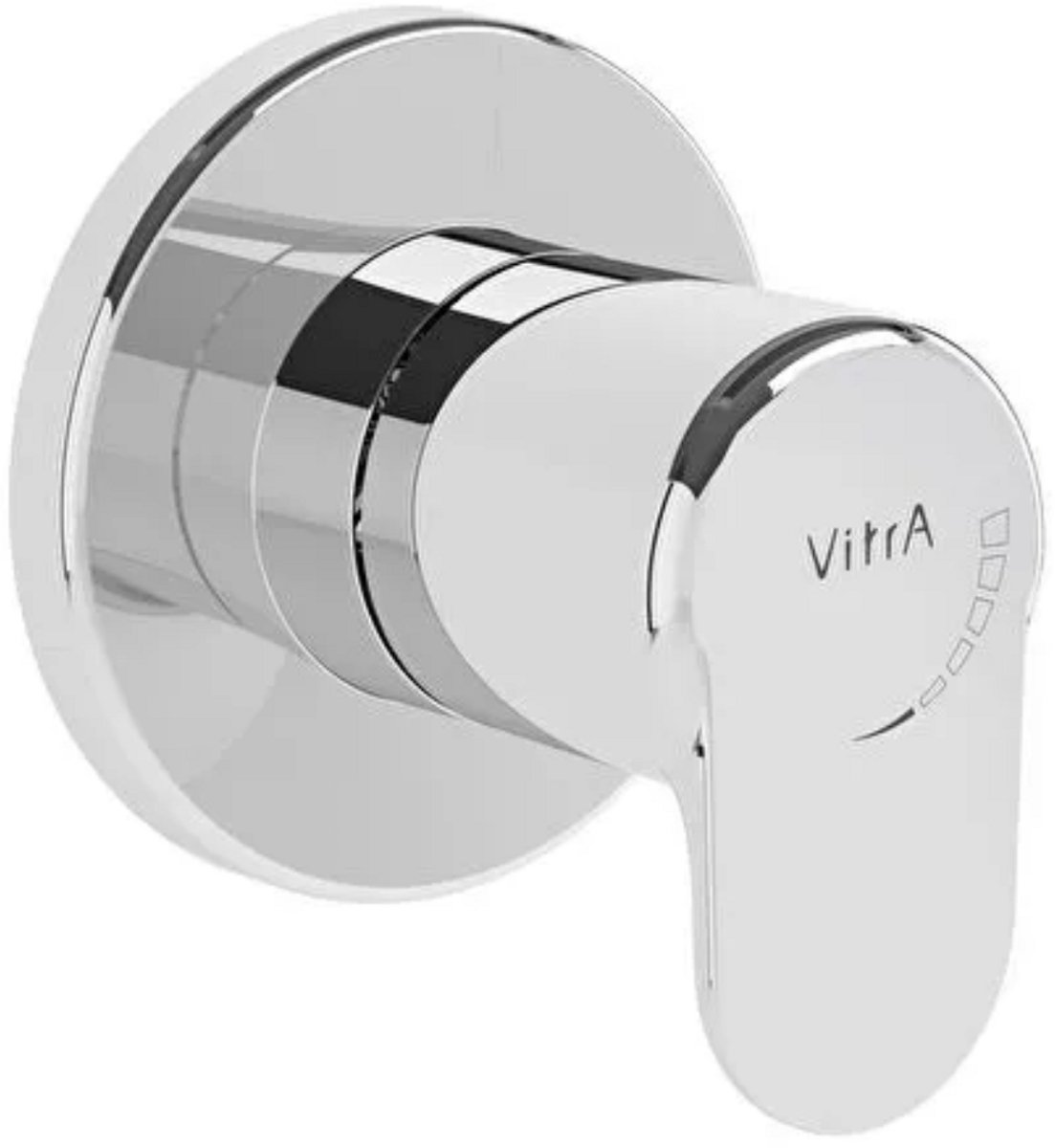 VitrA Root Inbouwstopkraan - Chroom
