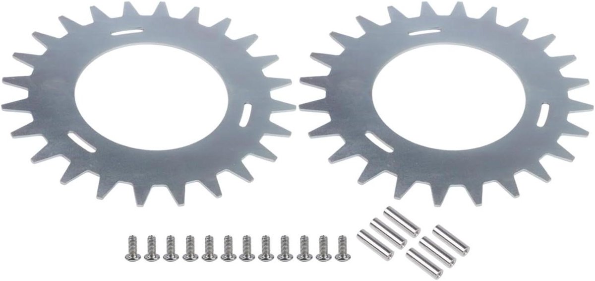 Grasmaaier Spikes - Anti-slip Grip - Verbeterde Tractie - Roestvrij Staal - 1 Set - Zilver