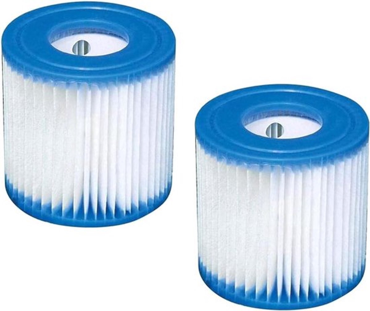 Zwembadfilters voor Intex Type H zwembadfilterbox - Dubbel pak - Zwembadfilterpatronen - Hoge kwaliteit