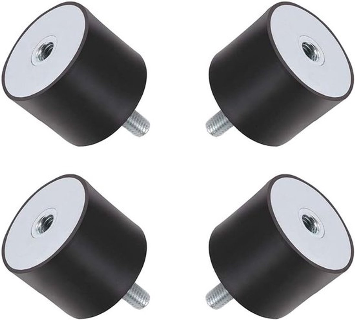 Rubber anti-vibratie steunen voor M8-motoren - 4 stuks stille blokken voor benzinemotorassemblage