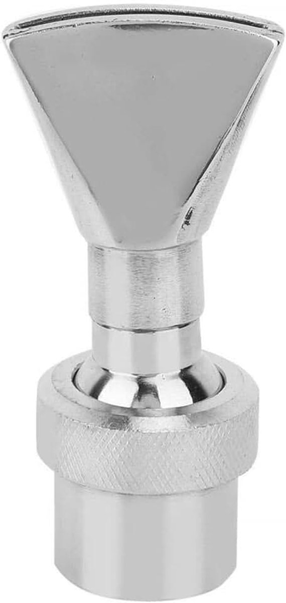 Fonteinspuit, FNPT 6'' DN20 Tuinroestvrijstalen Fonteinvijversontwerper Ventilatorvormige Sproeier voor Tuinvijver Praktisch Gereedschap Utiliteiten