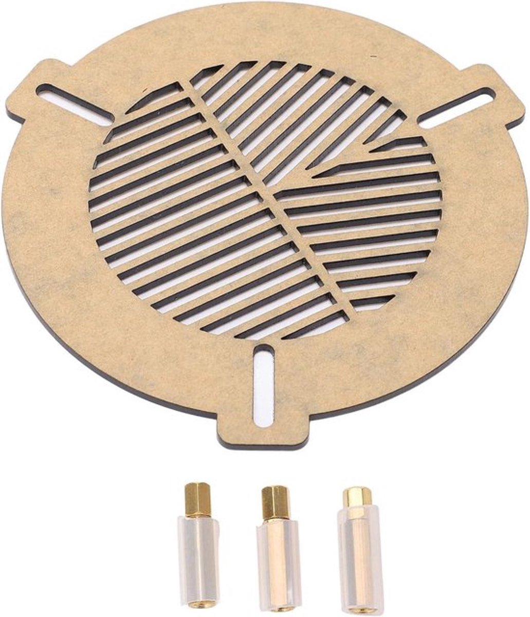 Focusmasker voor Telescopen - Acryl - Buisdiameter 60mm-90mm - 3 Metalen Palen