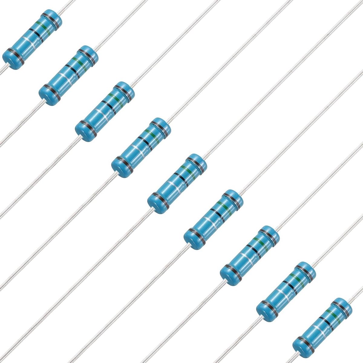 Vaste Weerstanden - Metaalfilm Weerstanden - Elektronische Projecten - 15 Ohm 2W - 50 stuks - Niet van toepassing