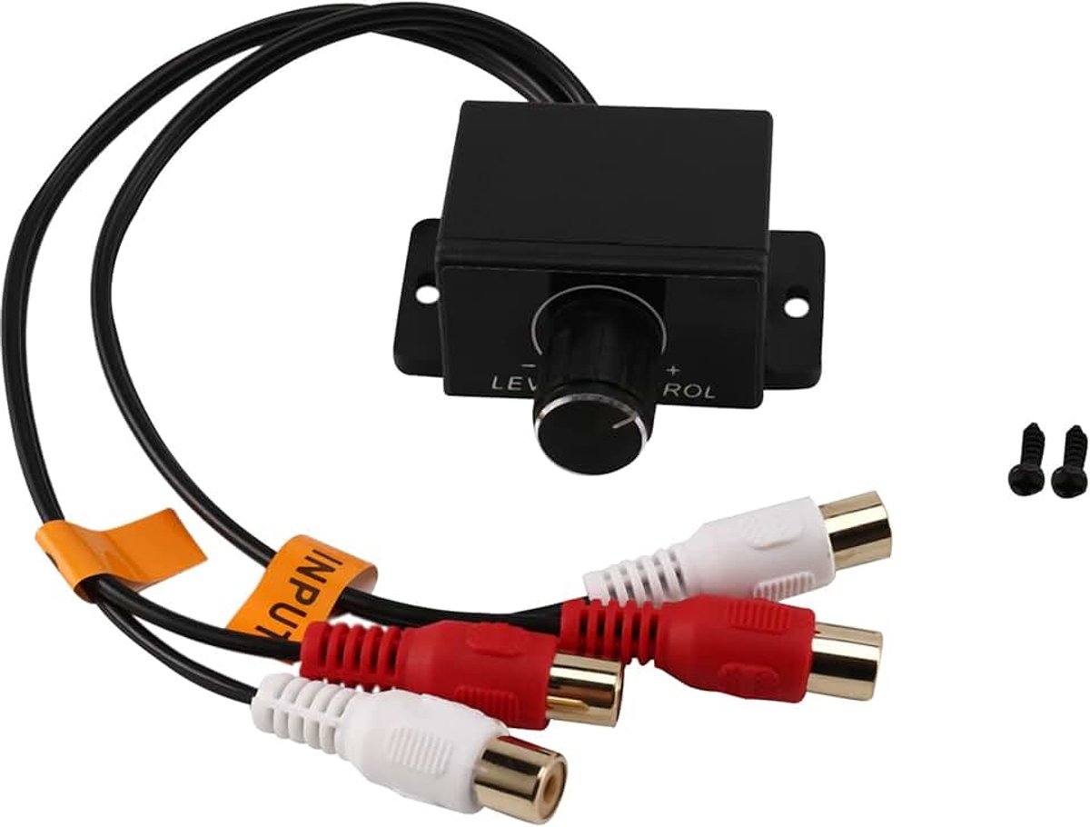 Lc-1 volumeregelaar gain audio converter zwart
