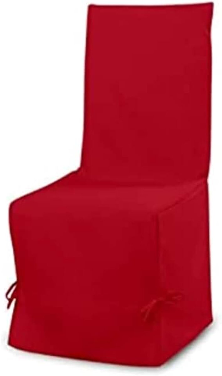 D'Ocre 4030 Panama Omslag van Chaise Katoen Rood 37 x 50 x 115 cm