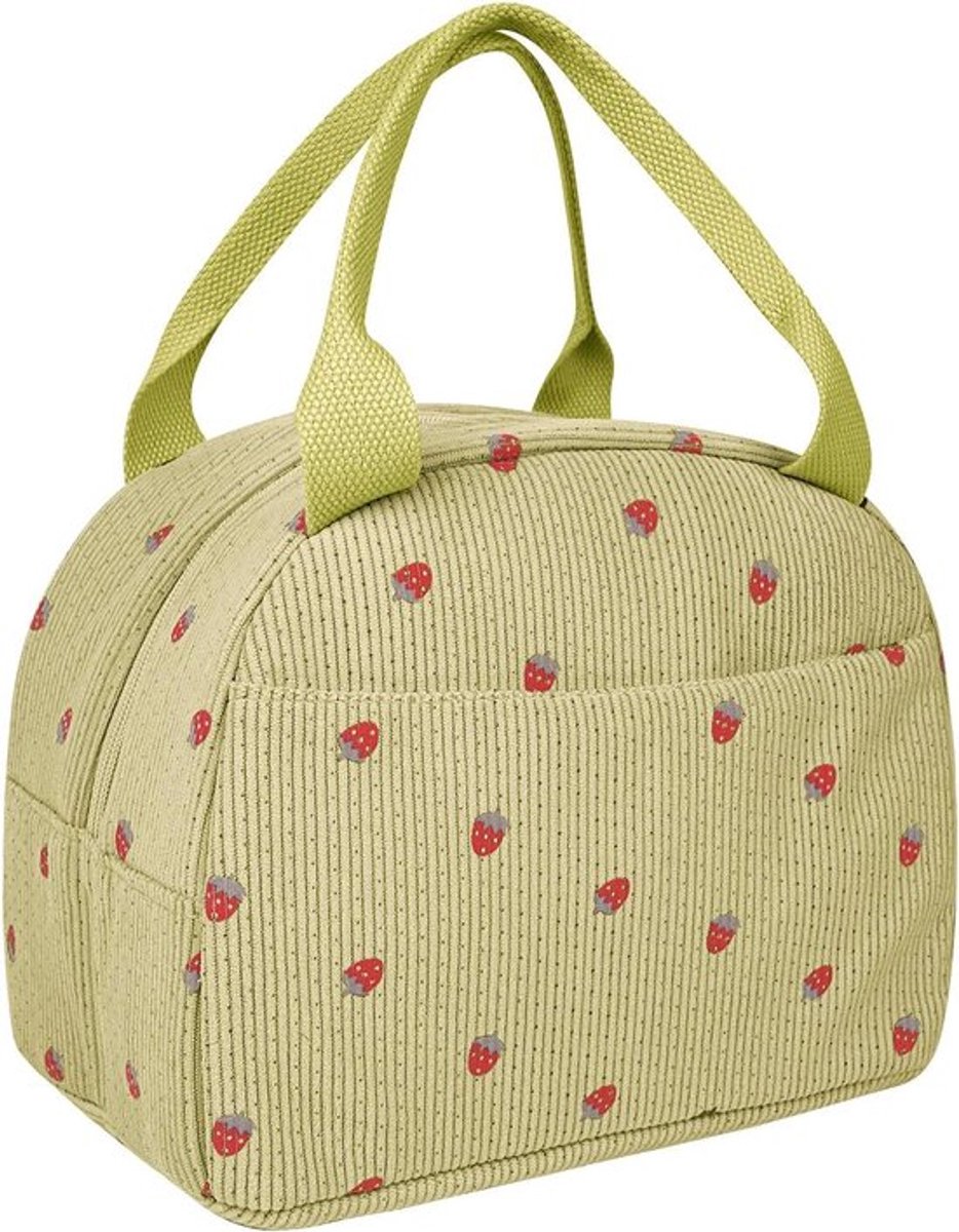 Elektrische - Lunchbox - draagtas - verwarming - draadloze - 1.6L - groen - compatibel met Crock Pot 28oz, DUPASU 60.8oz, Aotto 32oz, LUNCHEAZE 0.9L - geschikt voor diverse modellen.