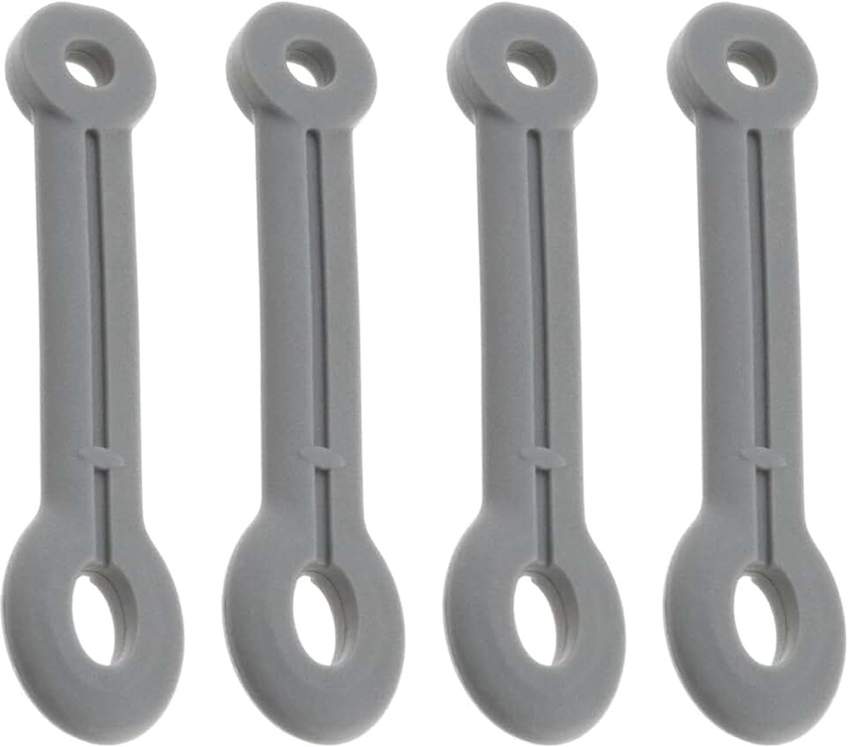 Lord of the Tools 4PCS Auto-alarm Afstandsbediening Sleutelhanger Behuizing Ring Rubber Band Geschikt voor Cobra Alarm 7777 1046 3193 3196 3198 3993 3998 7928 8186 8188