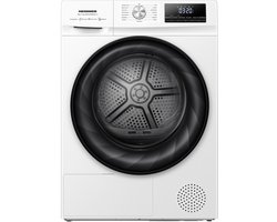 Heinner HHPD-HMY80IVFC+++ Warmtepompdroger 8 kg – Inverter Motor – 15 Programma’s met Anti-kreuk – Digitaal Display – Wit – 5 Jaar Garantie